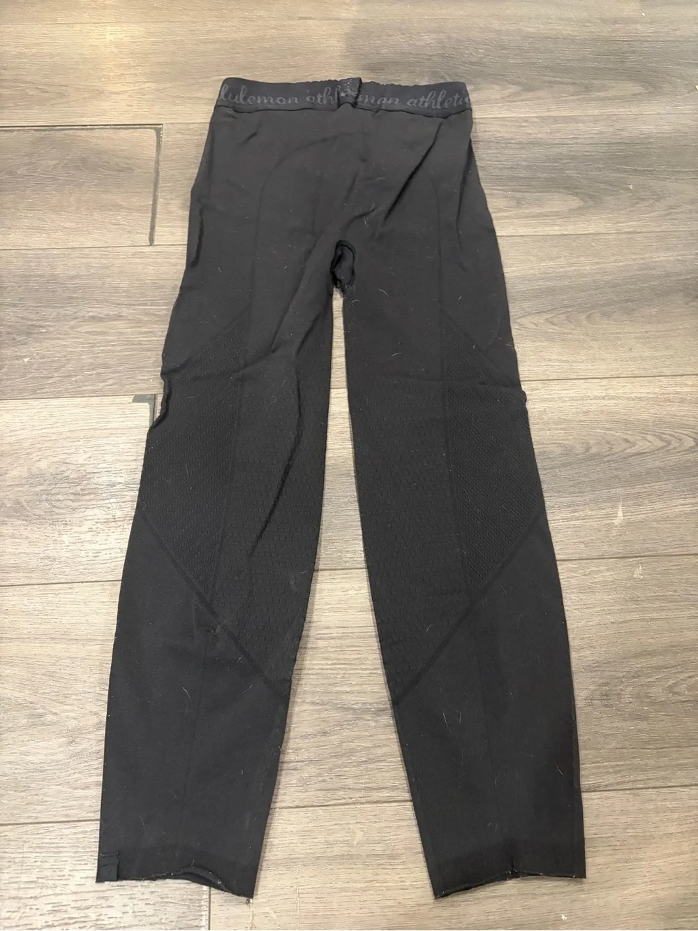 lululemon athletica Black Seam-Detail Leggings